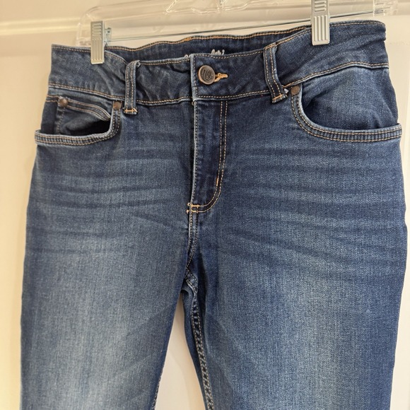 Wrangler Denim - Wrangler Women's Skinny Jeans Size 9x32 Dark Wash Stretch Denim Mid Rise